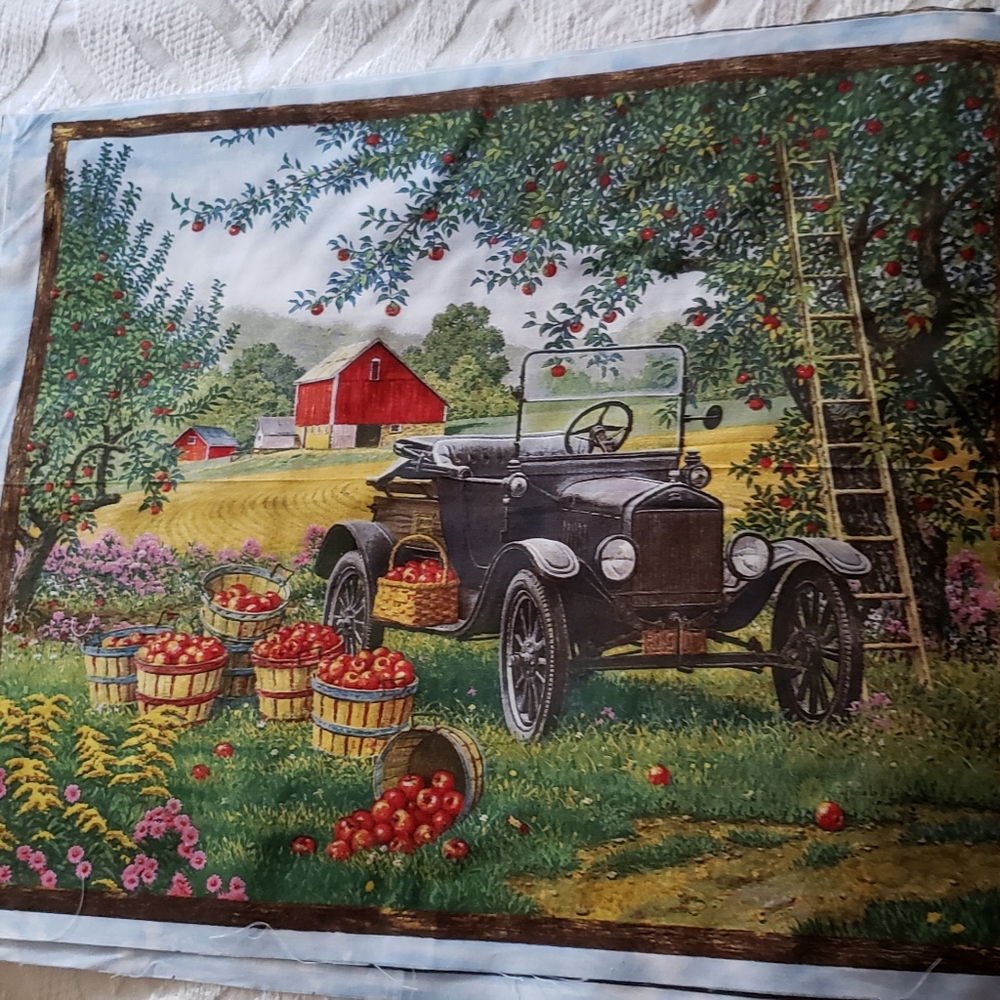 Cheater apple quilt